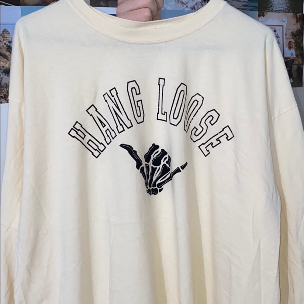 Hang Loose Off White oversized t-shirt
